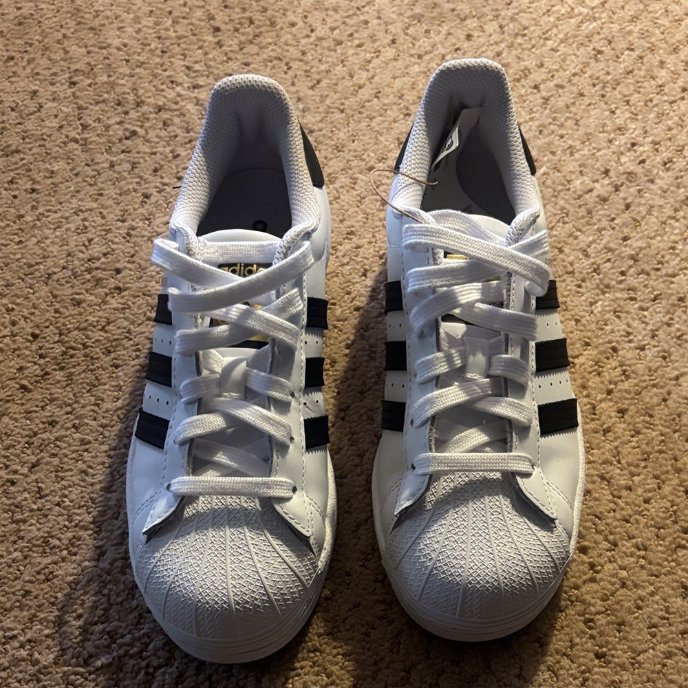 Adidas Classic White and Black shell toes